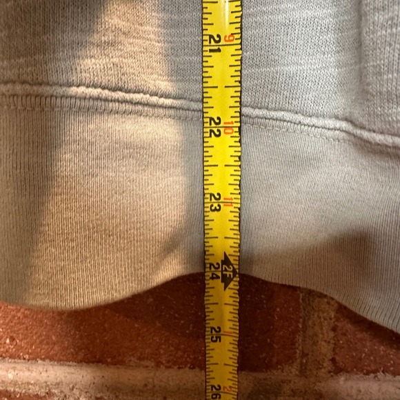 J.Crew Vintage Fleece Sweatshirt Women's Size Large Pullover Blue Green - Picture 12 of 12